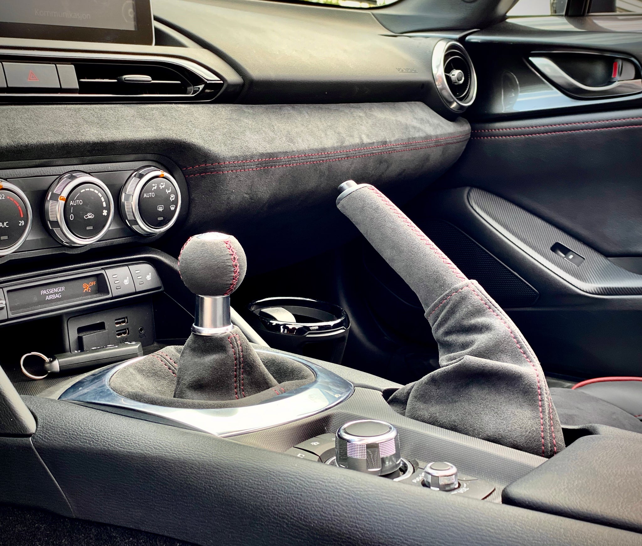 Shifter and E-Brake Boots for Mazda MX-5